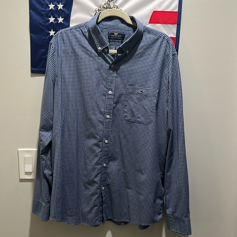 Vineyard Vines Blue Button Down